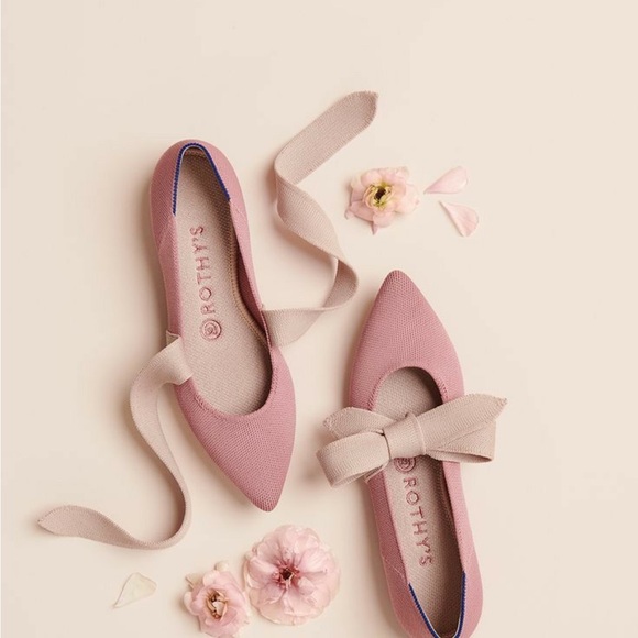 Rothy's Shoes - Rothy's Rosebud Mary Jane’s Flat Shoes